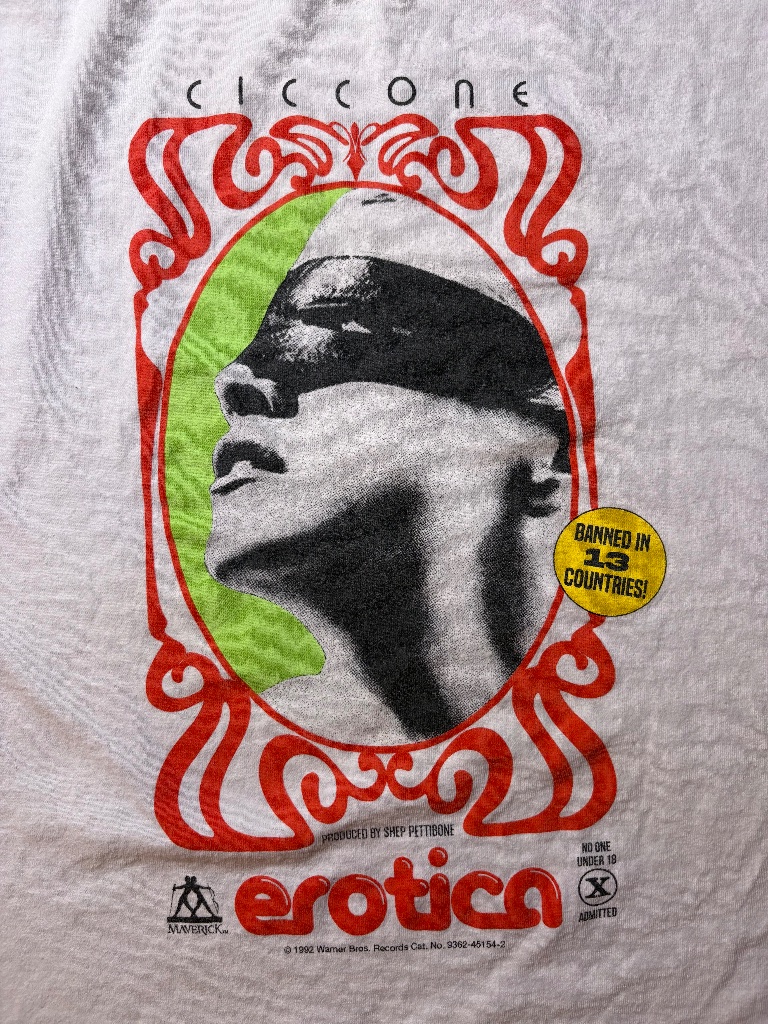 Madonna Ciccone Erotica Feels So Good T-Shirt Unisex L — image 3 of 8